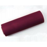 Partydeco tyl 15 cm x 9 m burgundy - aranžérský materiál na svatební výzdoby – Zboží Dáma