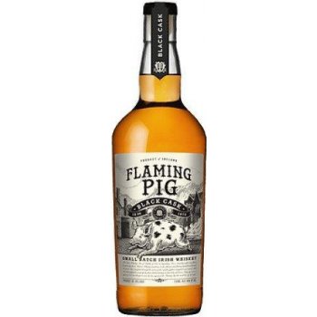 Flaming Pig Black Cask 40% 0,7 l (holá láhev)