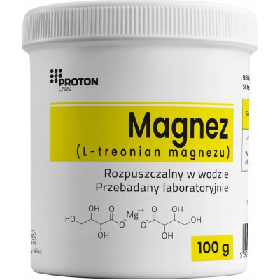 Magnez L-treonát Proton Labs prášek 100 g – Hledejceny.cz
