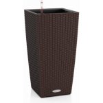 Lechuza Květináč Cubico Cottage Mokka 40 cm – Hledejceny.cz