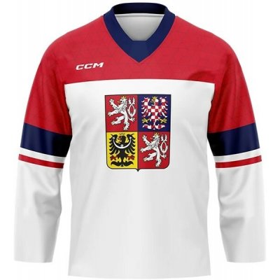 CCM Fandres replica Dres české hokejové reprezentace 2026 bílý – Zboží Dáma