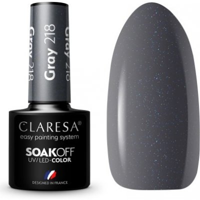 Claresa Gél lak GRAY 218 5 g – Hledejceny.cz