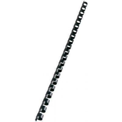 VICTORIA Hřbet, plastový, černý, 12 mm, 56-80 listů – Hledejceny.cz