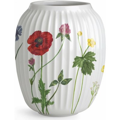 Váza HAMMERSHOI SUMMER - WILD FLOWERS 21 cm, bílá, porcelán, Kähler – Hledejceny.cz