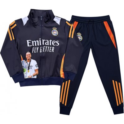 Numberoplus dětská sportovní tepláková souprava Real Madrid FC Kylian Mbappé – Zboží Dáma