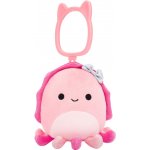 Přívěsek na klíče SQUISHMALLOWS Růžová sépie Auggie – Zboží Dáma