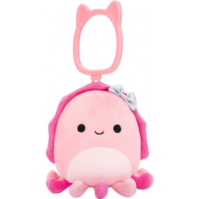 Přívěsek na klíče SQUISHMALLOWS Růžová sépie Auggie – Zboží Dáma