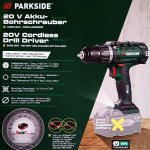PARKSIDE PABS 20 Li I9 – Zboží Dáma PARKSIDE PABS 20 Li I9 – Zboží Dáma
