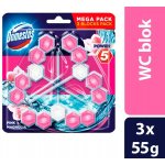 Domestos Power 5 WC blok Pink Magnolia 3 x 55 g – HobbyKompas.cz