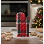 Frobyt Kuchyňská chňapka vánoční 19521 ČERVENÉ KÁRO 28 x 18 cm – Zboží Dáma