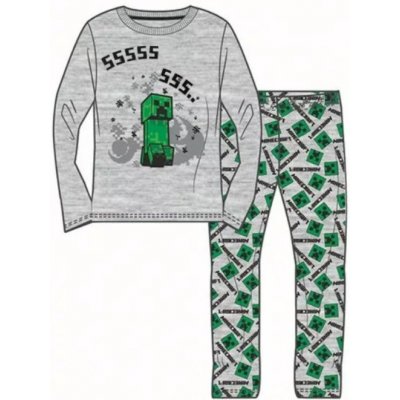 Fashion UK Minecraft šedočerné – Zboží Dáma