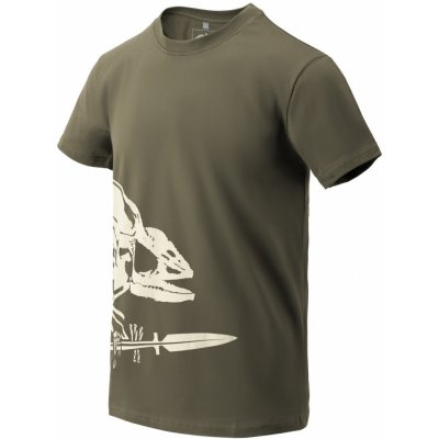 Tričko Helikon-Tex Full Body Skeleton olivové – Sleviste.cz