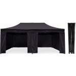 TENTino STEEL HEXAGON 4x8 m 11A - ČERNÁ – Hledejceny.cz