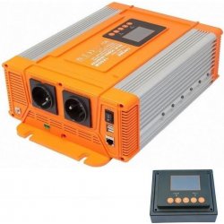 Carspa 1200W 12V/230V PX1200,čistá sinus.