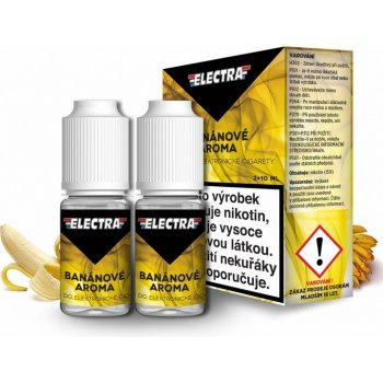 Ecoliquid Electra 2Pack Banán 2 x 10 ml 0 mg