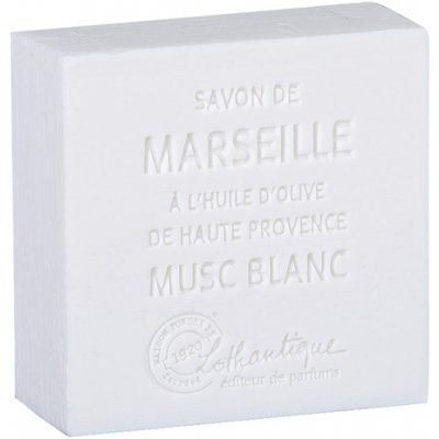 Lothantique Marseilské mýdlo White musk 100 g