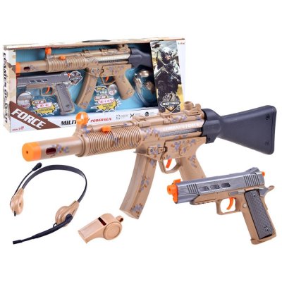 Mamido dětská vojenská pistole a puška – Zboží Mobilmania