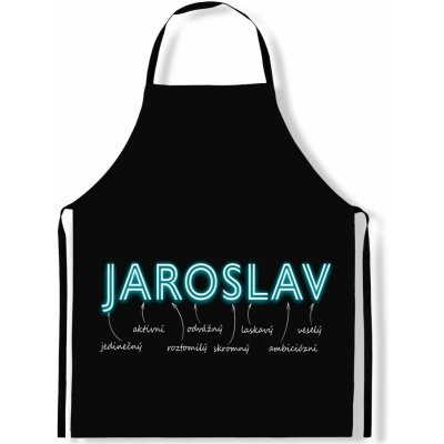 IMPAR Zástěra Mužská jména Neon Jaroslav – Hledejceny.cz