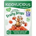 Kiddylicious Ovocné želé bonbónky jahoda, jablko a dýně 4 x 16 g – Zboží Dáma