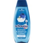 Schauma šampon a sprchový gel Kids s extraktem z borůvky, 400 ml – Zboží Dáma