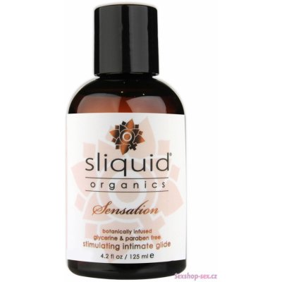 Sliquid Organics Sensations Stimulating Lubricant 125 ml