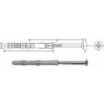 hmoždinka 8x60 RMT+rámová, vrut zápustná hlava, TORX 30 – Zboží Mobilmania