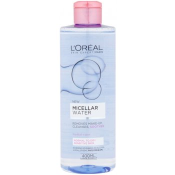 L'Oréal Micellar Water micelární voda pro normální až suchou, citlivou pleť 400 ml