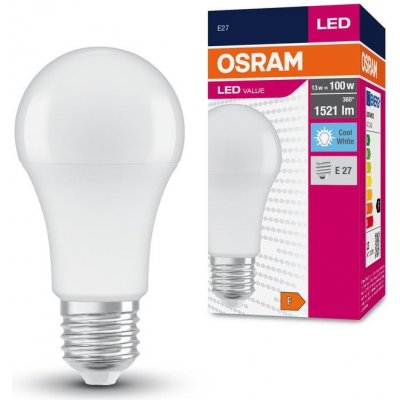 Osram LED žárovka CLA FR E27 14W 100W denní bílá 4000K – Zboží Živě