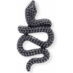 Ewena Přívěsek černý Had z chirurgické oceli SH83W – Hledejceny.cz