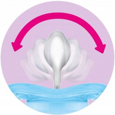 Mam silikon dudlík Supreme s krabičkou Velryba modrá – Zboží Dáma