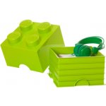 LEGO® Úložný box 25 x 25 x 18 cm světle zelená – Hledejceny.cz