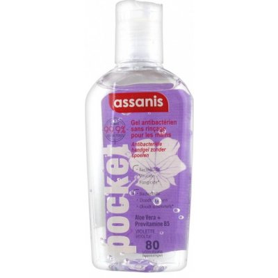 Assanis antibakteriální gel na ruce Violette 80 ml