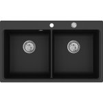 Aquastone Prima 90 černá metalická – Zboží Dáma