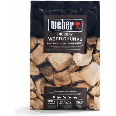 Weber 17619 Udící špalíky - Hickory, 1500 g, – HobbyKompas.cz