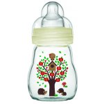 Mam láhev skleněná Feel Good bílá 170ml – Zbozi.Blesk.cz