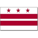 Vlajka Promex Washington, D.C. (USA) 150 x 90 cm – Hledejceny.cz