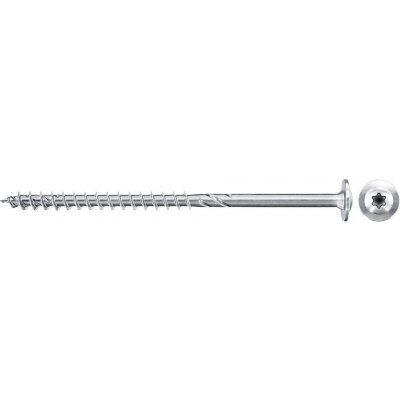 Fischer 561797 PowerFast II talířové šrouby 6 mm 120 mm vnitřní hvězdice ocel galvanizováno zinkem 100 ks – Hledejceny.cz