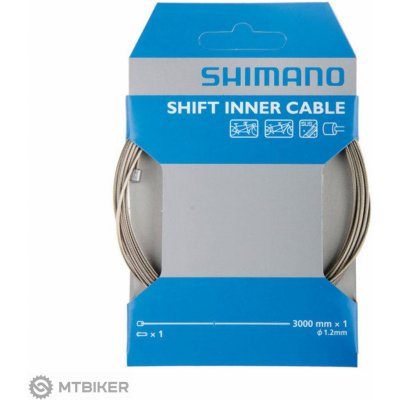 Shimano lanko řadící 1,2x3000mm nerezové tandem – Zboží Mobilmania