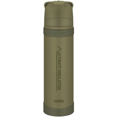 Thermos Mountain FFX termoska se šálkem na hory 900 ml khaki – Zboží Dáma