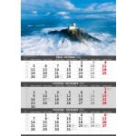 Tříměsíční Pobřeží nástěnný 2026 – Zbozi.Blesk.cz