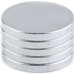 Magnet Ø15 mm velmi silný, malé, nikl – Hledejceny.cz
