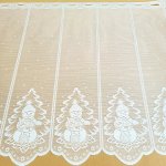 VÁNOČNÍ žakárová zaclona na vitrážku SNĚHULÁK 50 cm – Zboží Dáma VÁNOČNÍ žakárová zaclona na vitrážku SNĚHULÁK 50 cm – Zboží Dáma