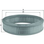 Vzduchový filtr MAHLE LX 1638 – Hledejceny.cz