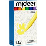 Mideer MD3388 akrylové fixy s jemným hrotem 12 ks – Sleviste.cz