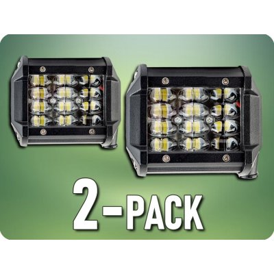 KAMAR LED pracovní světlo 12.8W, 1000lm, 12xLED, R10, 12/24V, IP67/2-PACK! [LB0114] – Zbozi.Blesk.cz