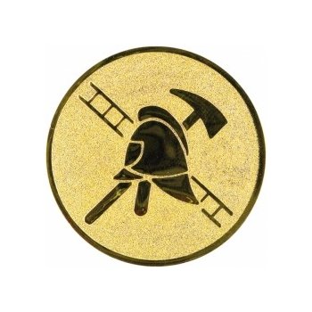 Kovový emblém Hasiči Bronz 25 mm
