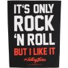 Nášivka nášivka RAZAMATAZ Rolling Stones It's Only Rock 'N' Roll'