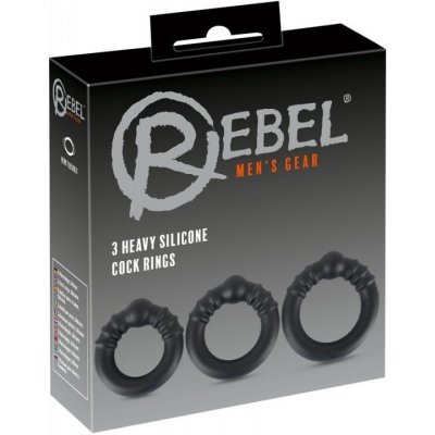 Rebel Silicone Steel Rings