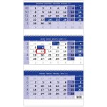 Nástěnný Helma Tříměsíční modrý 2026 – Zboží Dáma