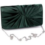 Kabelka psaníčko saténové 3 černá – Zboží Mobilmania